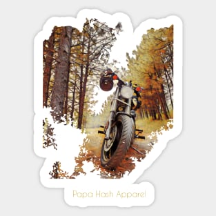 Papa Hash Apparel: Tilford Distress Sticker